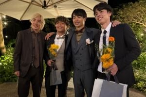 F4?伊东纯也更新社媒，晒与田中碧、旗手怜央参加三笘薰婚宴照