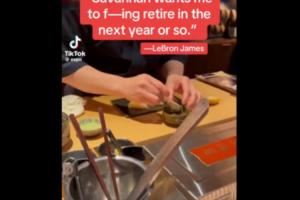 ?视频为证！詹姆斯：萨瓦娜想让我TM一年后退役?